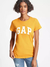 T-shirt feminina Gap amarela