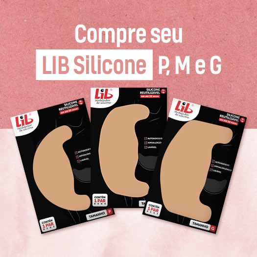 Banner de LIB | Modeladores de seios confortáveis e práticos 
