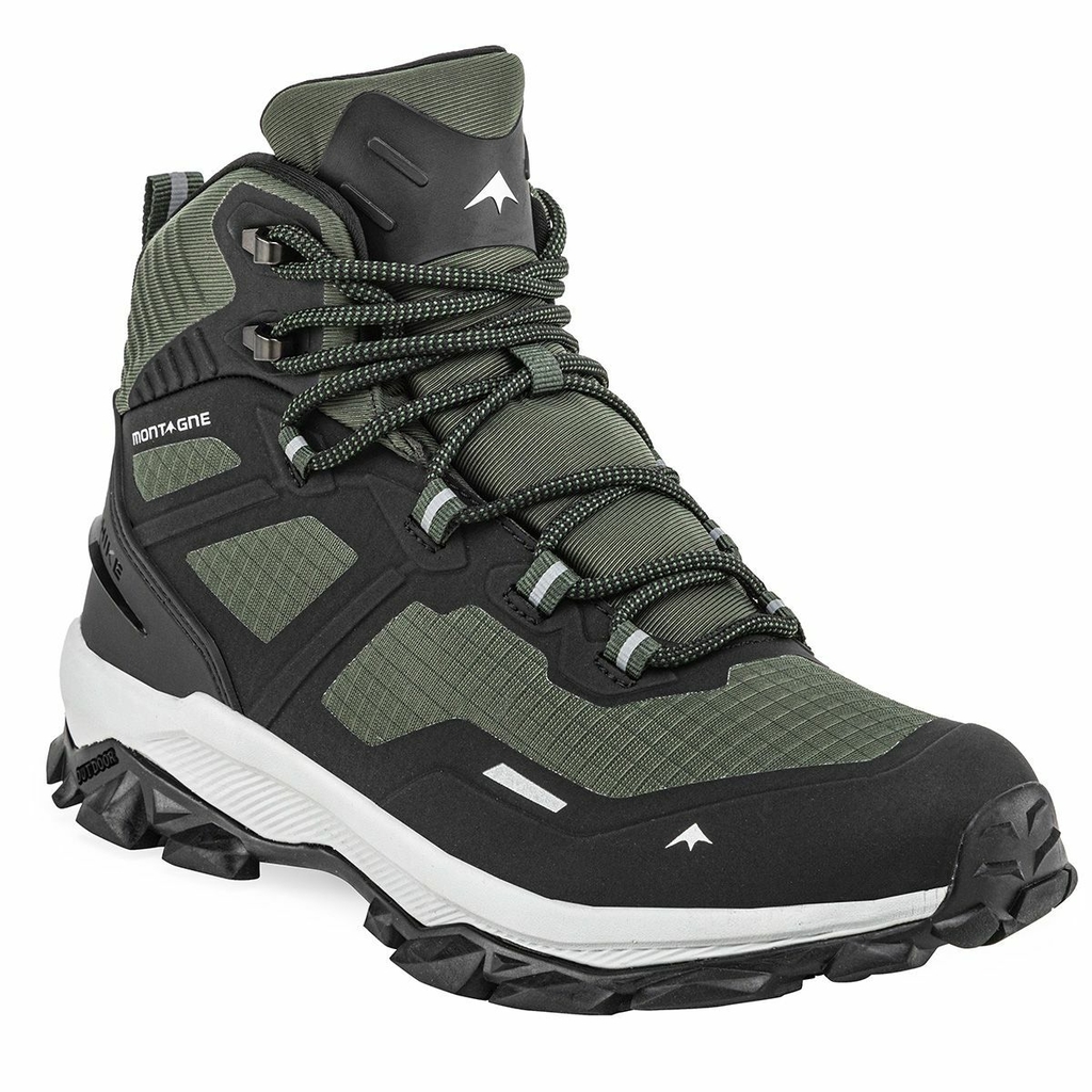 MONTAGNE PROHIKE TREKKING IMPERMEABLE VERDE Rangers