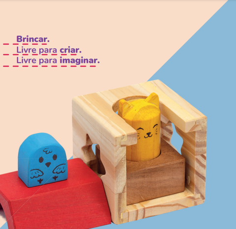 Jogo O Gato e o Passarinho - Lume Brinquedos - Casa do Brinquedo® Melhores  Preços e Entrega Rápida