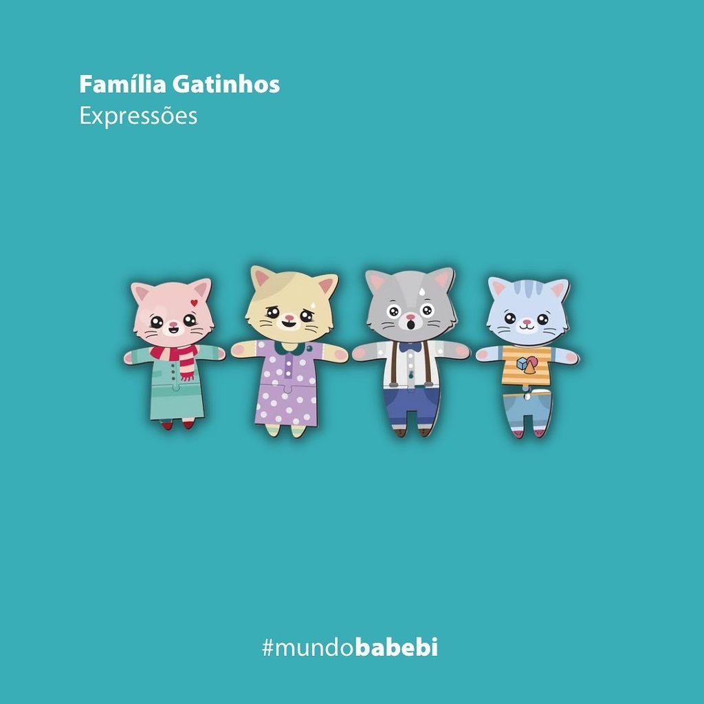 Compre Família Gatinhos - Expressões