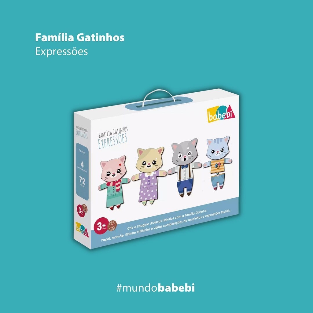 Compre Família Gatinhos - Expressões
