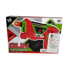 Pistola con Luz y Sonido GUN Caja Roja - comprar online