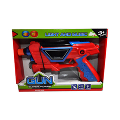 Pistola con Luz y Sonido GUN Caja Roja