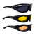 Lentes Deportivo Ciclismo Marco Negro UV 400 1012