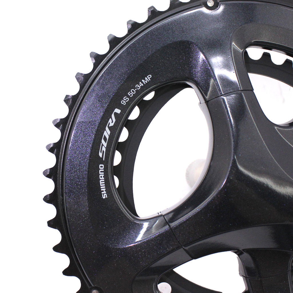 Plato Palanca Shimano Sora FC R3000 34 50t 9 Velocidades Largo 175