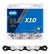 Cadena KMC X10 (compatible Shimano)