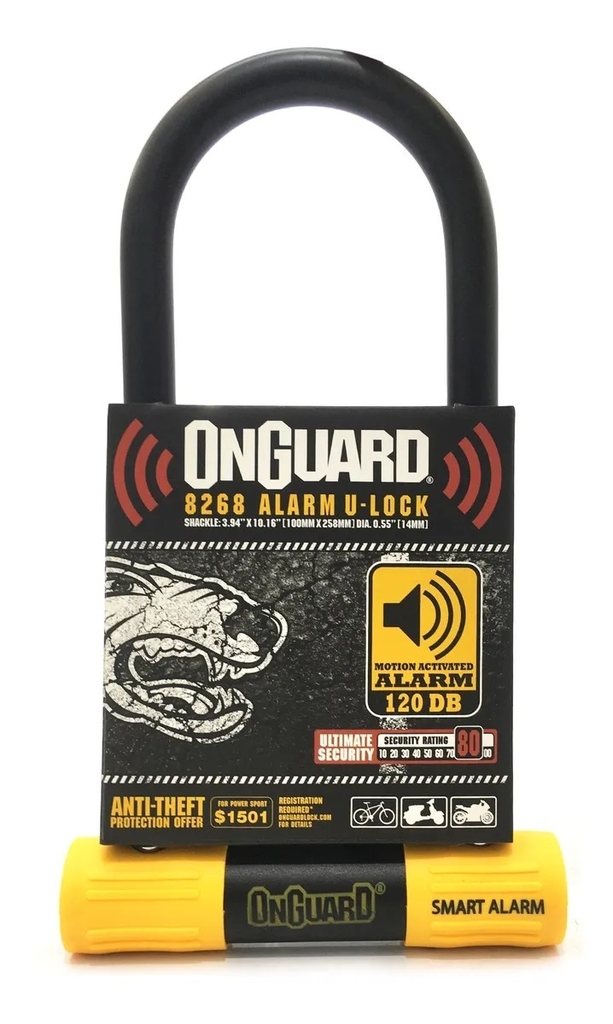 Candado u lock onguard outlet