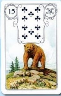 Imagen de Coruja Azul Lenormand