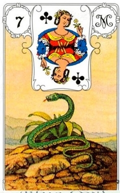 Coruja Azul Lenormand - loja online