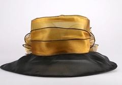 Chapéu Preto com dourado Pombagira