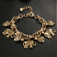 Pulseira pingente elefante - buy online