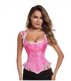 CORSET ROSA VINTAGE - comprar online