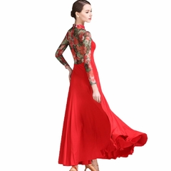 Vestido de Dança Flamenco rendado - Atelier Cigana da Estrada