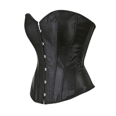 corset cetim preto - comprar online