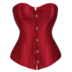 Corset Cetim Varias Cores - Atelier Cigana da Estrada