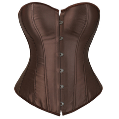 Corset Cetim Varias Cores