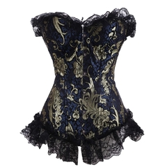 CORSET RENDA BROCADO