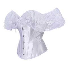 corset ciganinha branco - comprar online