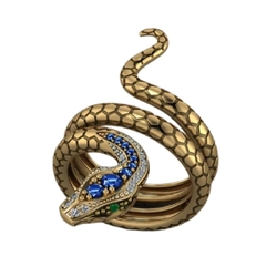 Anel Cobra Serpente - loja online