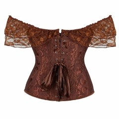 CORSET CIGANINHA MARROM - comprar online