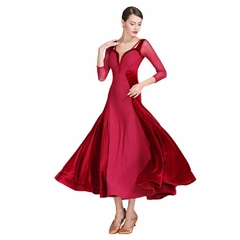 Vestido Flamenco Veludo