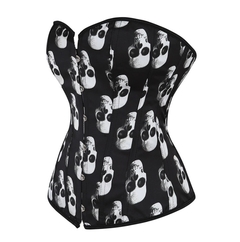 Corset Crânio Caveira - loja online