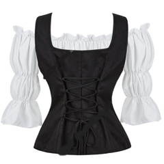 Blusa com Corset na internet