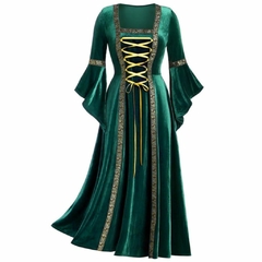 Vestido Medieval verde