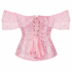 corset rosa doce encanto - Atelier Cigana da Estrada