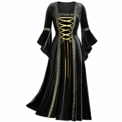 Vestido Medieval Preto