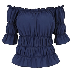 Blusa cigana Azul