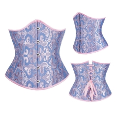 CORSET UNDERBUST BROCADO na internet