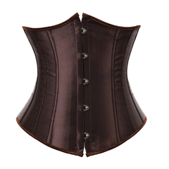 CORSET UNDERBUST MARROM