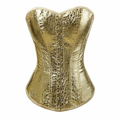 Corset Dourado gold