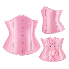 CORSET UNDERBUST ROSA na internet