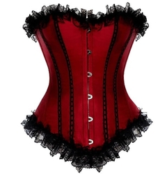 Corset detalhes em renda