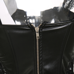 CORSET PRETO RENDA - Atelier Cigana da Estrada