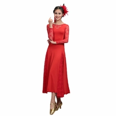 Vestido de Flamenco com Renda na internet