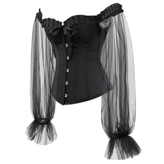 CORSET PRETO MANGAS - comprar online