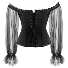 CORSET PRETO MANGAS na internet