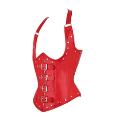 Imagem do Corselet Couro Sintetico