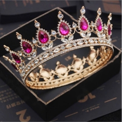 coroa rainha dourada - loja online