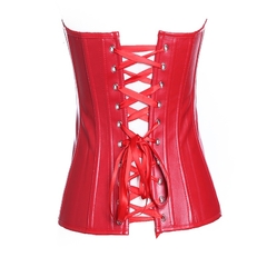 corset vermelho ziper na internet