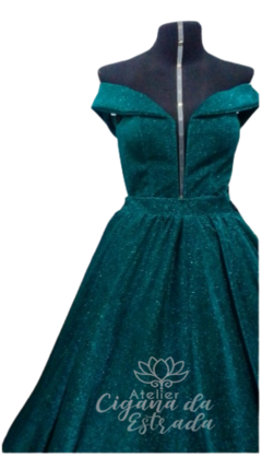 Vestido Pombagira Cigana Esmeralda - comprar online