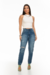 Calça Jeans Feminina Reta Destroyed na internet