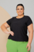 Blusa Plus Size Básica Duna - Lojas Maxshop