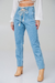 Calça Mom Jeans Feminina com Cadarço - comprar online