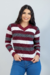 Suéter Feminino Tricot Listrado - comprar online