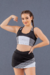 Top Fitness Feminino Tricolor - comprar online